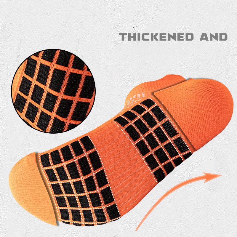 6 paari No Show Sport Jooksusokid Sportlikud madala lõikega sokid Paksud kootud Outdoor Fitness Hingavad kiiresti kuivavad kulumiskindlad sokid