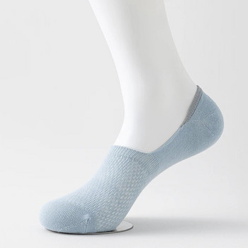 5 чифта ДАМСКИ мрежести дишащи чорапи за лодка, невидими ниски силиконови противоплъзгащи чорапи, летни чорапи без глезени