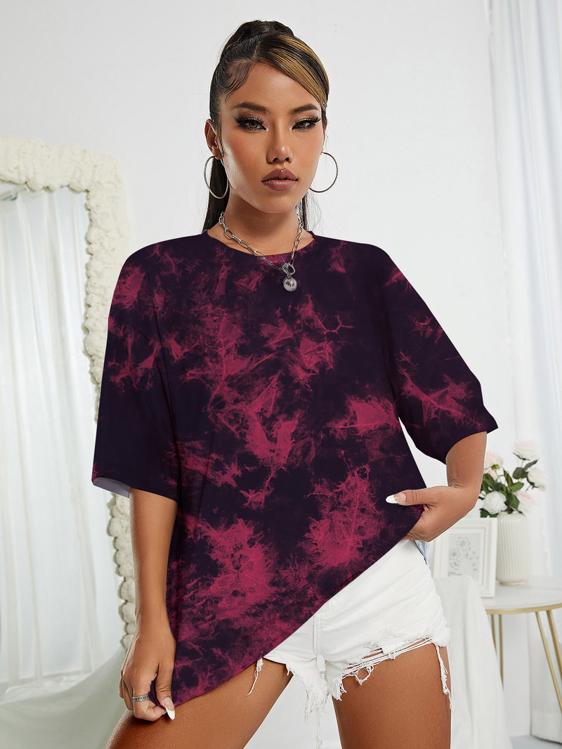 Tricou pentru fete de vară Tricou pentru femei Tricou cu imprimeu 3D Y2k Kawaii Moda cu mânecă scurtă Street Casual Pulover Tricou supradimensionat