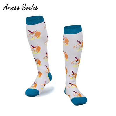 Kompresijske čarape Muškarci Žene Medicinska njega Olakšavanje bolova Edem Proširene vene Fitnes Sportske čarape za biciklizam na otvorenom Tvornička veleprodaja