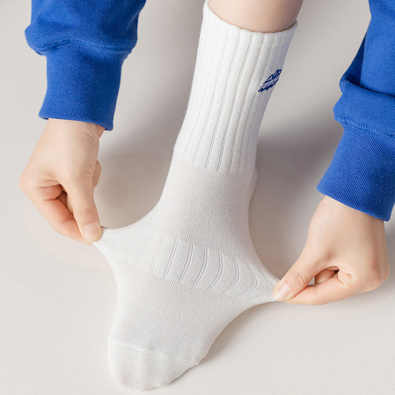 4 paari sokke meestele kevadel ja suvel õhukesed meeste spordipaarid naiste sokid Mitmekülgsed keskmise pikkusega sokid