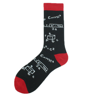 Χαρούμενες πολύχρωμες αστείες κάλτσες Άνδρες Skateboard Shark Dinosaur Astronaut Planet Divertidos Hip Hop Sokken Harajuku Unisex Crew κάλτσες