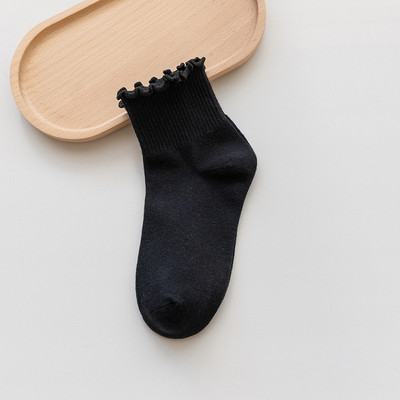 Čarape s volanima NOVO proljeće i ljeto Tanki stil Ženske čarape Solarni sustav Jk Slatke čarape Prozračne jednobojne ležerne čarape