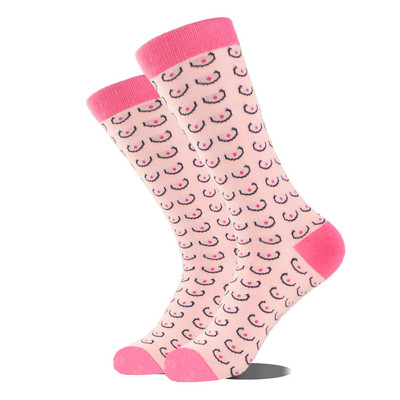 Happy Design Vicces zoknik Férfi Uniszex bárány sör dinoszaurusz minta Sokken Divertidos Jacquard Calcetines Uniszex hip-hop gördeszka