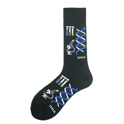 Happy Design Vicces zoknik Férfi Uniszex bárány sör dinoszaurusz minta Sokken Divertidos Jacquard Calcetines Uniszex hip-hop gördeszka