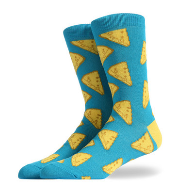 Burger Pizza Sushi Extratereștri șosete bărbați Moda Seria drăguță Coreeană Harajuku Desen animat Amuzant Femei Fericite Bumbac Mici șosete tub mijlociu