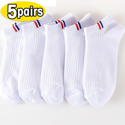 5/1 paari meeste spordipaadi sokid kevadsuvi puuvillased sokid hingavad deodorant lühikesed sokid äri vabaaja pahkluu sokid, meessoost sokid