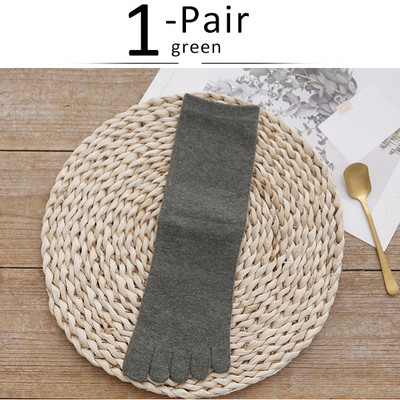 VERIDICAL Bărbat șosete scurte cu cinci degete din bumbac culoarea bomboană Mode de afaceri casual respirabili șosete fericite cu degete UE 38-44