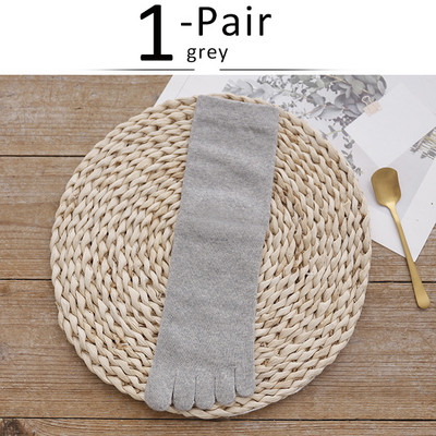 VERIDICAL Bărbat șosete scurte cu cinci degete din bumbac culoarea bomboană Mode de afaceri casual respirabili șosete fericite cu degete UE 38-44