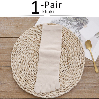 VERIDICAL Bărbat șosete scurte cu cinci degete din bumbac culoarea bomboană Mode de afaceri casual respirabili șosete fericite cu degete UE 38-44