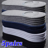 Proljeće ljeto Visoko elastične prozračne brodske čarape za upijanje znoja Silikonske neklizajuće nevidljive čiste pamučne čarape za gležnjeve