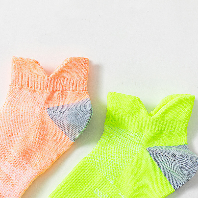 2 perechi de șosete sport pentru fitness, glezne, bărbați, femei, plasă, respirabile, uscare rapidă, bicicletă, alergare, ciclism, călătorie, șosete fără prezentare