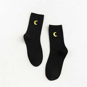 Φθινοπωρινό χαριτωμένο γιαπωνέζικο Harajuku Γυναικεία Κάλτσες Planet Magic Array Κέντημα Μακριές κάλτσες Κορεάτικες Γυναικείες Κορίτσια Kawaii