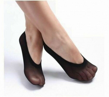 Дамски летни невидими чорапи Footsies Shoe Liner Trainer Ballerina Boat Socks Дамски чехли Прозрачни чорапи