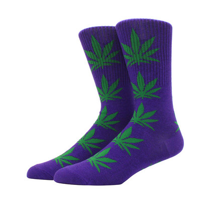 1 par muške modne poslovne pamučne čarape od konoplje Ulična moda Čarape za skejtbord za par djevojaka Harajuku trend čarape Poklonite muškarcima