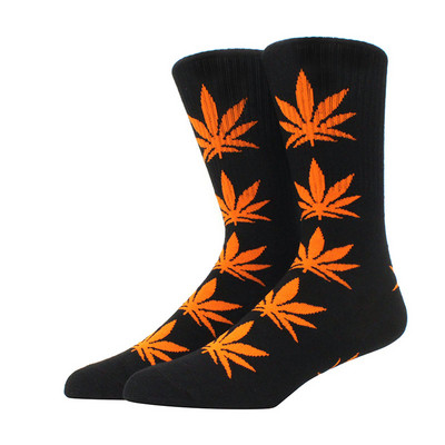 1 par muške modne poslovne pamučne čarape od konoplje Ulična moda Čarape za skejtbord za par djevojaka Harajuku trend čarape Poklonite muškarcima