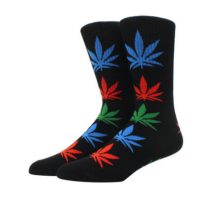 1 par muške modne poslovne pamučne čarape od konoplje Ulična moda Čarape za skejtbord za par djevojaka Harajuku trend čarape Poklonite muškarcima