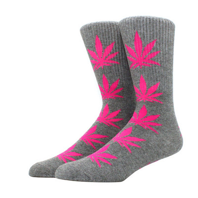 1 par muške modne poslovne pamučne čarape od konoplje Ulična moda Čarape za skejtbord za par djevojaka Harajuku trend čarape Poklonite muškarcima