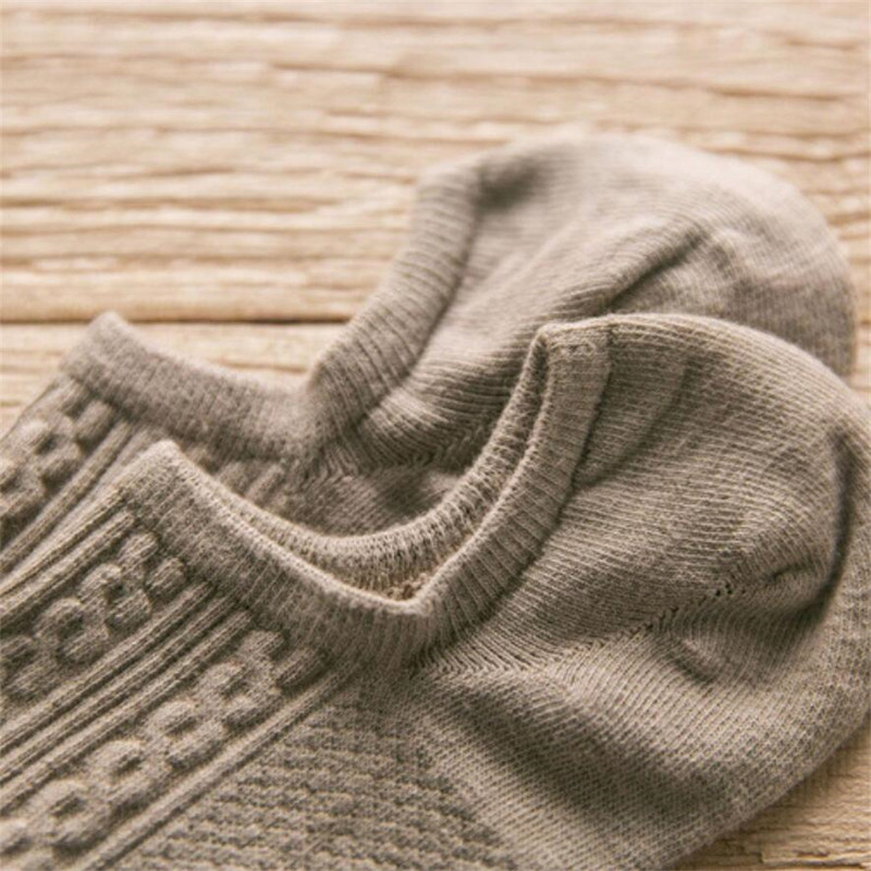 10 bucăți = 5 perechi de șosete din tub de bumbac răsucite pentru bărbați șosete scurte pentru bărci, invizibile de vară, subțiri, versatile, anti miros, calcetine