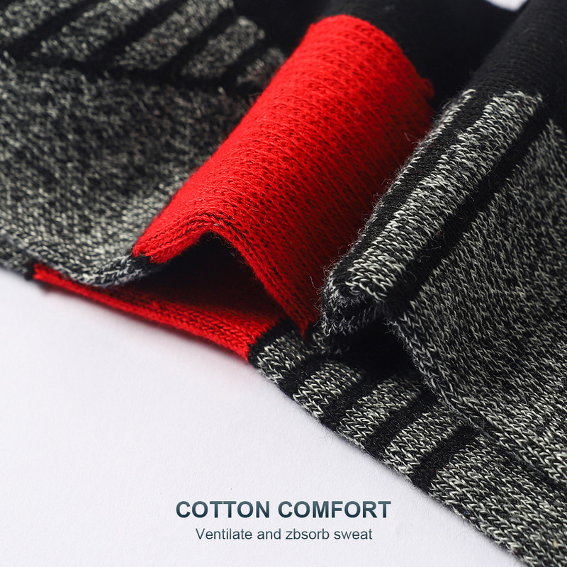5 párov vysoko kvalitných pánskych ponožiek z bavlny, krátke ponožky pre mužov, nízke členkové ponožky, priedušné letné ležérne mäkké športové ponožky, EU38-45