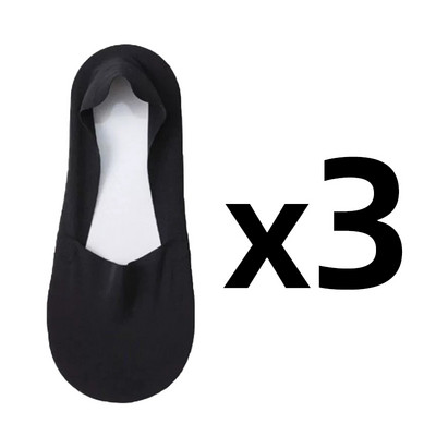 3 perechi/lot șosete de gheață pentru bărbați, invizibile, de calitate scăzută, de înaltă calitate, asortate, în vrac, respirabile, antiderapante, șosete casual confortabile