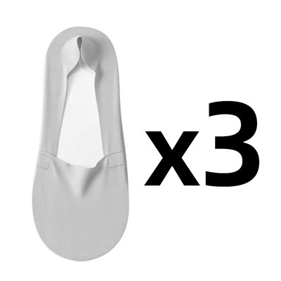 3 perechi/lot șosete de gheață pentru bărbați, invizibile, de calitate scăzută, de înaltă calitate, asortate, în vrac, respirabile, antiderapante, șosete casual confortabile