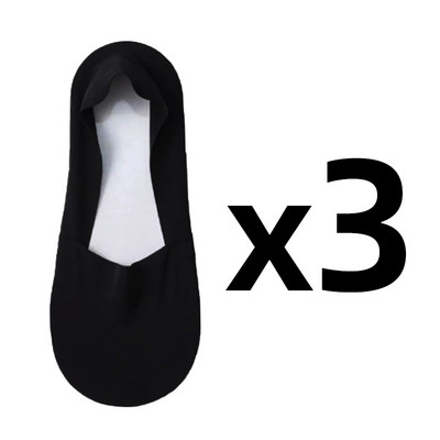 3 perechi/lot șosete de gheață pentru bărbați, invizibile, de calitate scăzută, de înaltă calitate, asortate, în vrac, respirabile, antiderapante, șosete casual confortabile