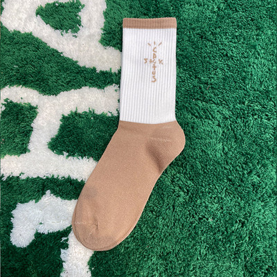 Vyriškos kojinės Cactus Jack Skate Naujos BLACK Crew Kojinės Madingi Bandanai Juokingi gatvės drabužiai Hiphopo 27 stiliaus vyriškos dovanos