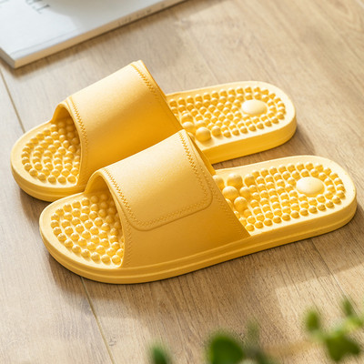 Papuci de vară 3D cuplu unisex pantofi de baie moi, anti-alunecare, șlapi rezistenti la uzură, duș, interior, acasă, bărbați, sandale, masaj plantar