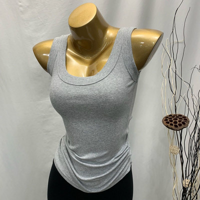 Vară 2023, cu gât rotund, fără mâneci, din bumbac, veste cu filet, femei, stil coreean, ocazional, subțire, confortabil, cu aerisire.