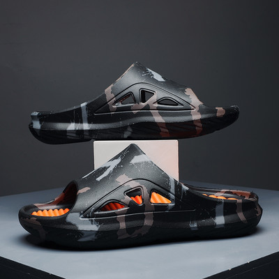 Ανδρικά παπούτσια για καλοκαιρινά παπούτσια Fashion Slides με εξωτερική χοντρή σόλα Άνετη σπιτική ανδρικές παντόφλες Unisex υπαίθρια παπούτσια μασάζ Καυτές εκπτώσεις