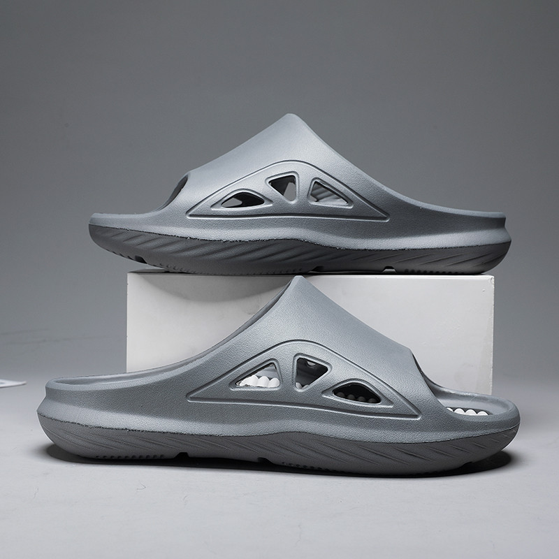 Ανδρικά παπούτσια για καλοκαιρινά παπούτσια Fashion Slides με εξωτερική χοντρή σόλα Άνετη σπιτική ανδρικές παντόφλες Unisex υπαίθρια παπούτσια μασάζ Καυτές εκπτώσεις