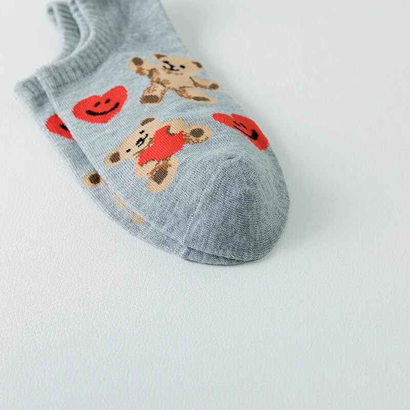 5 perechi de șosete pentru bărci pentru femei, șosete scurte, confortabile, cu bandă elastică, rezistente la mirosuri și la transpirație, cu tăiere joasă la gleznă