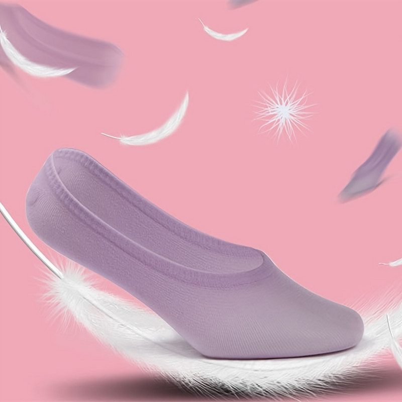 10 paari peidetud sokke No Show Boat sokid hingavad madala lõikega pahkluu sokid nähtamatud
