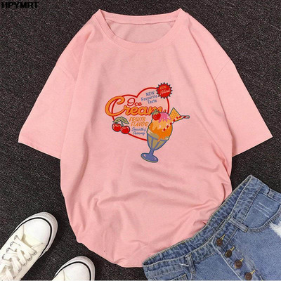 2024 Summer Street Fashion γυναικεία ρούχα T-shirt καρτούν ρετρό γραφικά εκτύπωση Casual άνετα κοντομάνικα Μπλουζάκια μεγάλου μεγέθους