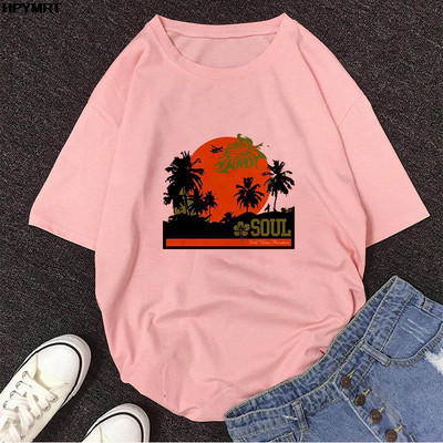 2024 Summer Street Fashion γυναικεία ρούχα T-shirt καρτούν ρετρό γραφικά εκτύπωση Casual άνετα κοντομάνικα Μπλουζάκια μεγάλου μεγέθους