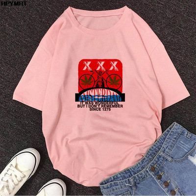 2024 Summer Street Fashion γυναικεία ρούχα T-shirt καρτούν ρετρό γραφικά εκτύπωση Casual άνετα κοντομάνικα Μπλουζάκια μεγάλου μεγέθους