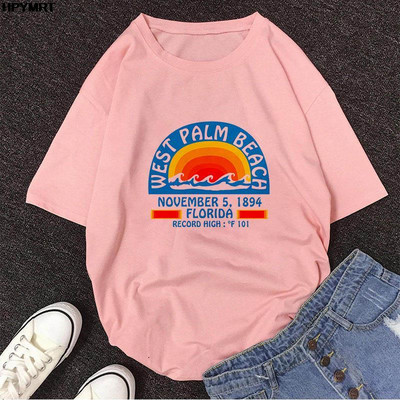 2024 Summer Street Fashion γυναικεία ρούχα T-shirt καρτούν ρετρό γραφικά εκτύπωση Casual άνετα κοντομάνικα Μπλουζάκια μεγάλου μεγέθους