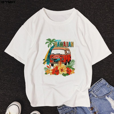 2024 Summer Street Fashion γυναικεία ρούχα T-shirt καρτούν ρετρό γραφικά εκτύπωση Casual άνετα κοντομάνικα Μπλουζάκια μεγάλου μεγέθους