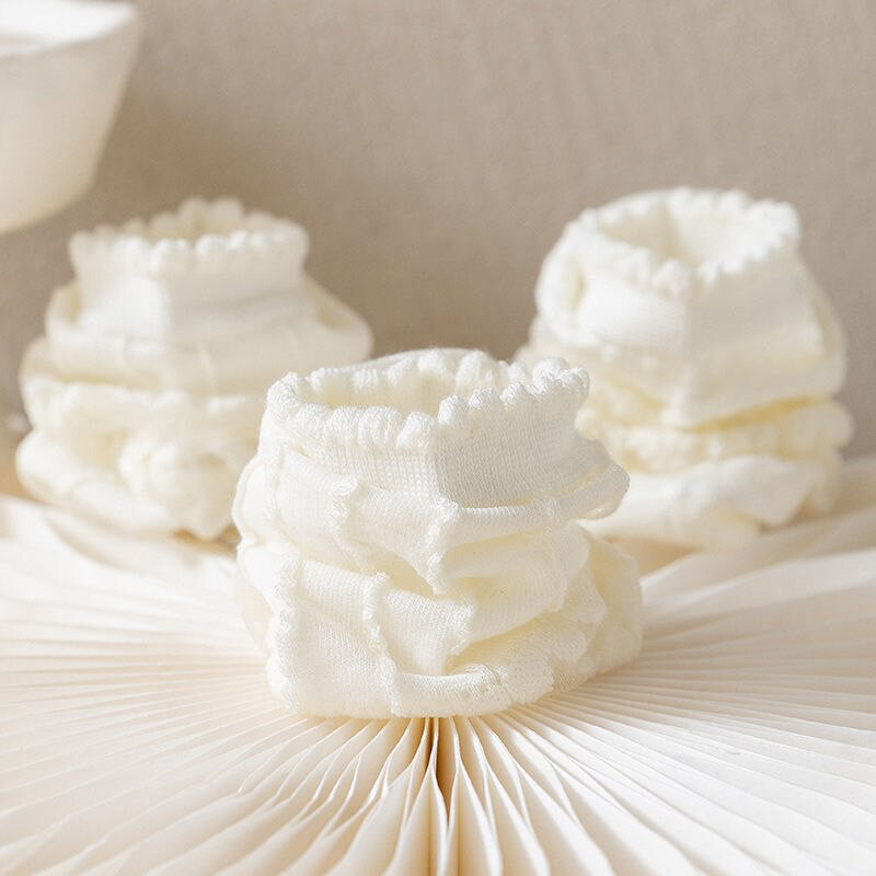 5 perechi de vară pentru femei, alb de sticlă, mătase, respirabil, sexy, șosete transparente, șosete scurte cu bule subțiri