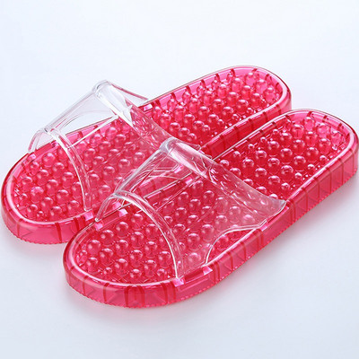 Nove kućne papuče prozirne muške i ženske neklizajuće plastične papuče za kupanje u zatvorenom prostoru