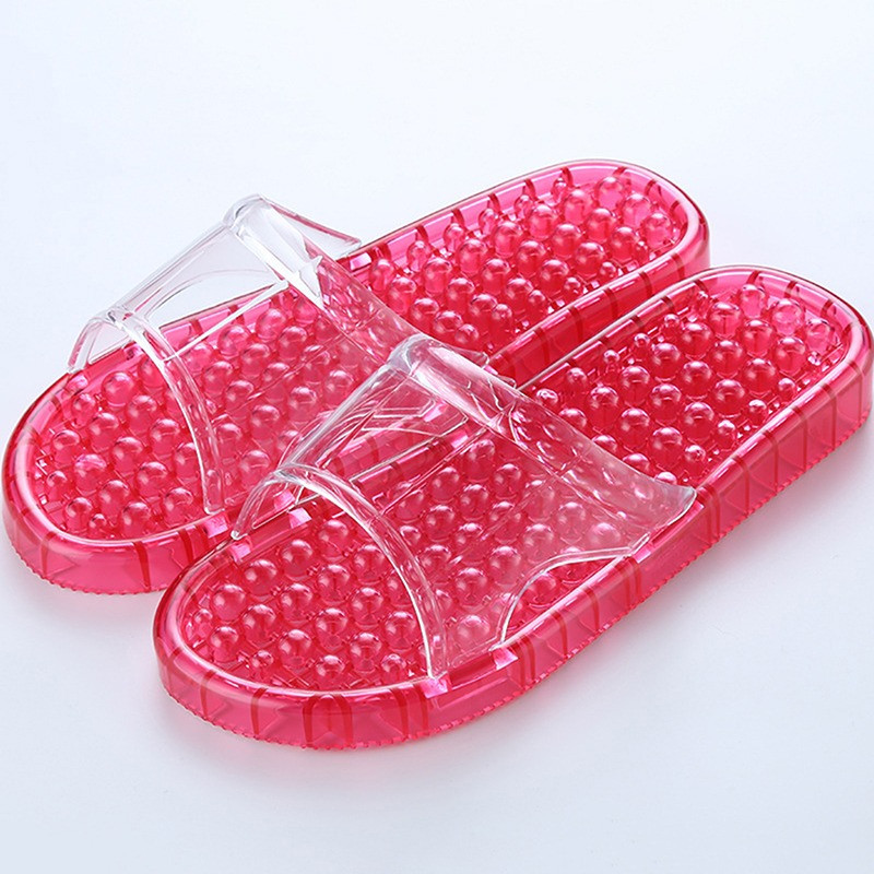 Nove kućne papuče prozirne muške i ženske neklizajuće plastične papuče za kupanje u zatvorenom prostoru