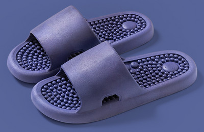 Férfi Otthon Masszázs Papucsok Pár Fürdőszoba Csúszásmentes Szandál Női Alkalmi vastag alsó egyszínű Kényelmi Cipők Zapato Mujer