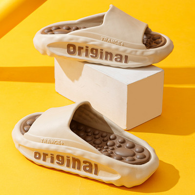 Paks platvorm Mood Lihtsad Sussid Meeste Suvised Sandaalid Jalamassaaž Kodusussid Ranna Meeste kingad