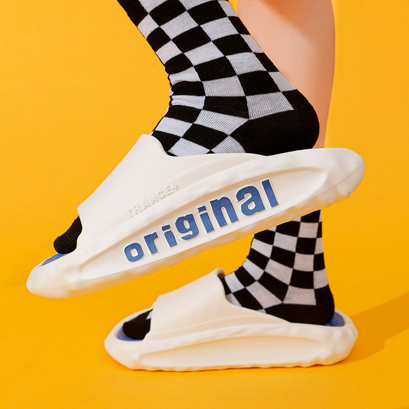 Paks platvorm Mood Lihtsad Sussid Meeste Suvised Sandaalid Jalamassaaž Kodusussid Ranna Meeste kingad