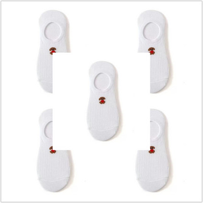 10 tükki = 5 paari/partii Nähtamatud multifilmi puuvillased hingavad sokid naiste suvetüdrukud vabaaja lühikeste pahkluu paat madala lõikega Lady Sox