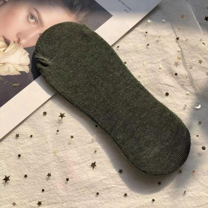 10 tükki = 5 paari/partii Nähtamatud multifilmi puuvillased hingavad sokid naiste suvetüdrukud vabaaja lühikeste pahkluu paat madala lõikega Lady Sox