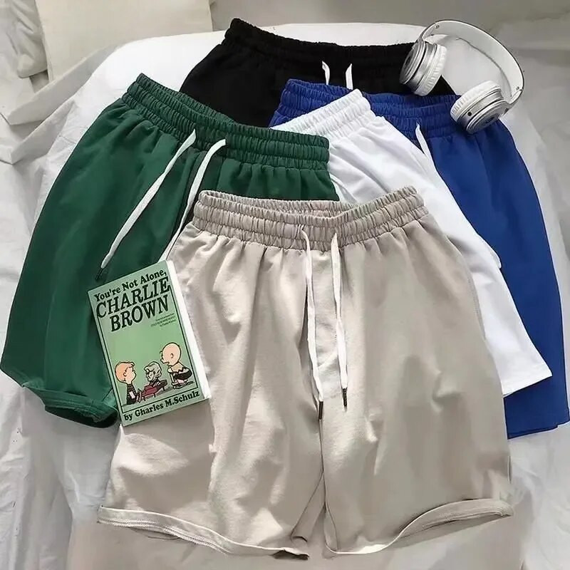 Trendikad avarad vabaaja lühikesed püksid Meeste suvekodu magamisriided Spordipüksid Mitmekülgsed viiepunktipüksid