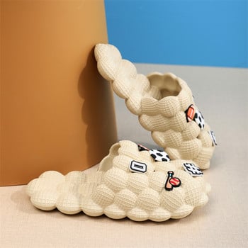 Ανδρικές Soft Bubble Slippers EVA Home Women Bubble Slippers Eva Slippers Καλοκαιρινό μασάζ εσωτερικού χώρου Αντιολισθητικές παντόφλες για ζευγάρια με κλειστά δάχτυλα