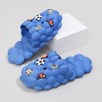 Ανδρικές Soft Bubble Slippers EVA Home Women Bubble Slippers Eva Slippers Καλοκαιρινό μασάζ εσωτερικού χώρου Αντιολισθητικές παντόφλες για ζευγάρια με κλειστά δάχτυλα